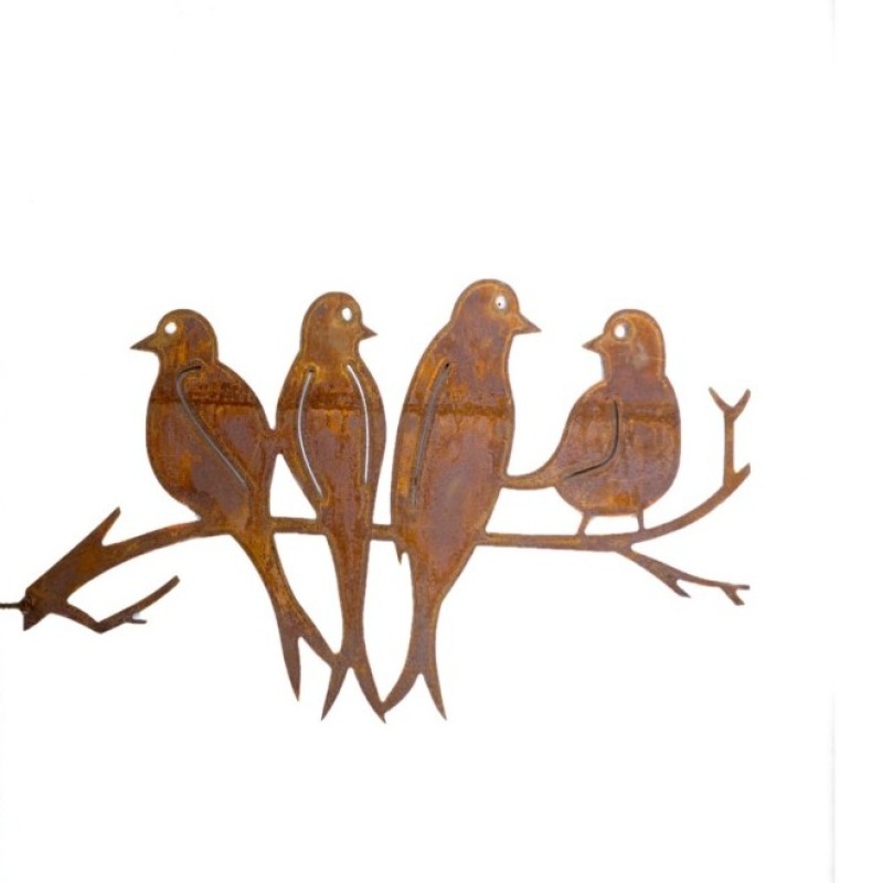 vogels op tak boomsteker